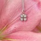 . Guusje (witgoud) (4x DNA steen van 4mm) (ivm stijgende goudkoers zijn alle prijzen voor gouden sieraden tijdelijk op aanvraag)
