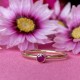GEBOORTE RING - Juli - Robijn 