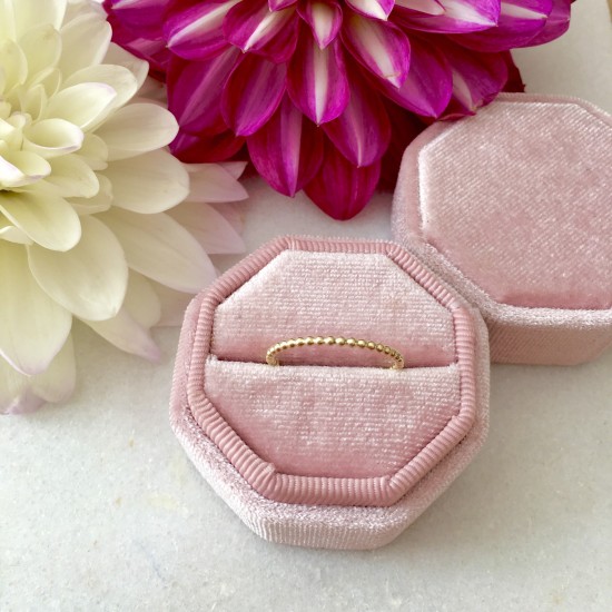 Bolletjes Ring Geelgoud 1.5mm (prijs op aanvraag)