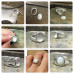 Voorbeeld van een op maat gemaakte Verlovingsring: Zilver en Opaal