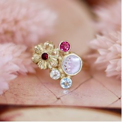 . Fleur-DeLaVie (5mm)  (prijs op aanvraag) deze ring is helemaal naar smaak samen te stellen :)