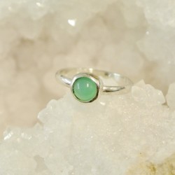 Ring met Crysopraas